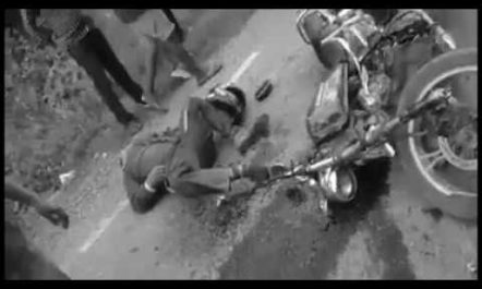 राजमार्गमा तीन वटा बाइक जुधेपछि 3 bikes hit each other|…