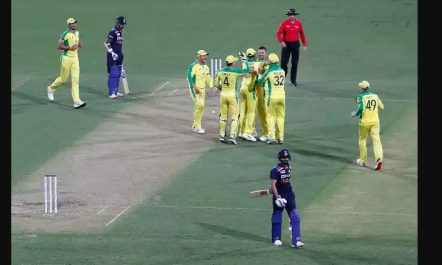 पहिलो वानडे क्रिकेटमा अष्ट्रेलियाको भारत बिरुद्ध शानदार जित