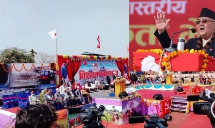 विराटनगरमा ओली समूहको शक्ति प्रदर्शन, प्रचण्ड–नेपाल समूह सकिएको दाबी