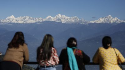 काठमाडौं उपत्यकाकाबाटै हिमश्रृङ्खला अवलोकनको आनन्द (फोटो डायरी)