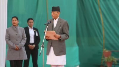 नेपाली सेनाका पूर्वरथी बालानन्द शर्मा परराष्ट्र मन्त्री