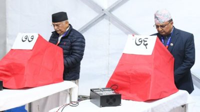 एमालेको नेतृत्व चुन्न मतदान, कहिले आउला नतिजा ? 