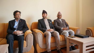 उच्चस्तरीय राजनीतिक वार्ता समितिबाट कांग्रेस र एमाले र नेकपा पार्टी&hellip;