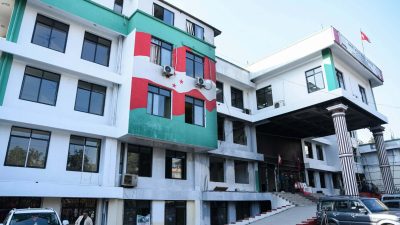 कांग्रेस पार्टी कार्यालय पुन: निर्माणको काम धमाधम