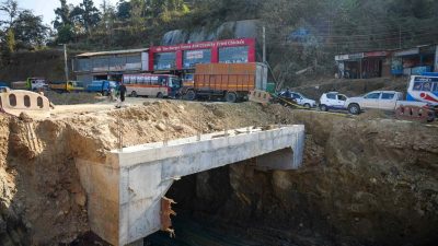 यसरी बन्दैछ साँगामा १ हजार ११० मिटर लामो अन्डरपास