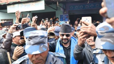 कञ्चनपुरमा रास्वपा वरिष्ठ नेता बालेन, यस्तो छ क्रेज