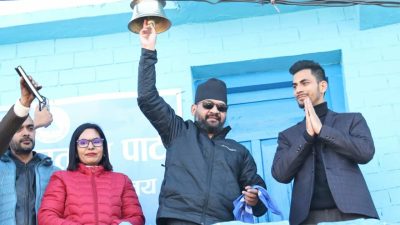 रास्वपा वरिष्ठ नेता बालेन चुनावी अभियमनका क्रममा अछाममा