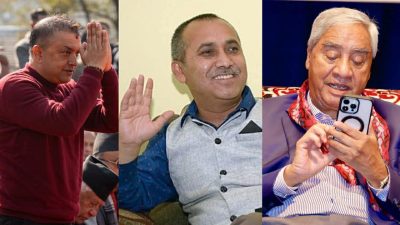 देउवासँग गगन र विश्वको वार्ता, जुटेन अझै सहमति