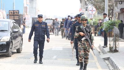 निर्वाचन सुरक्षामा खटिए ३ लाख बढी सुरक्षाकर्मी