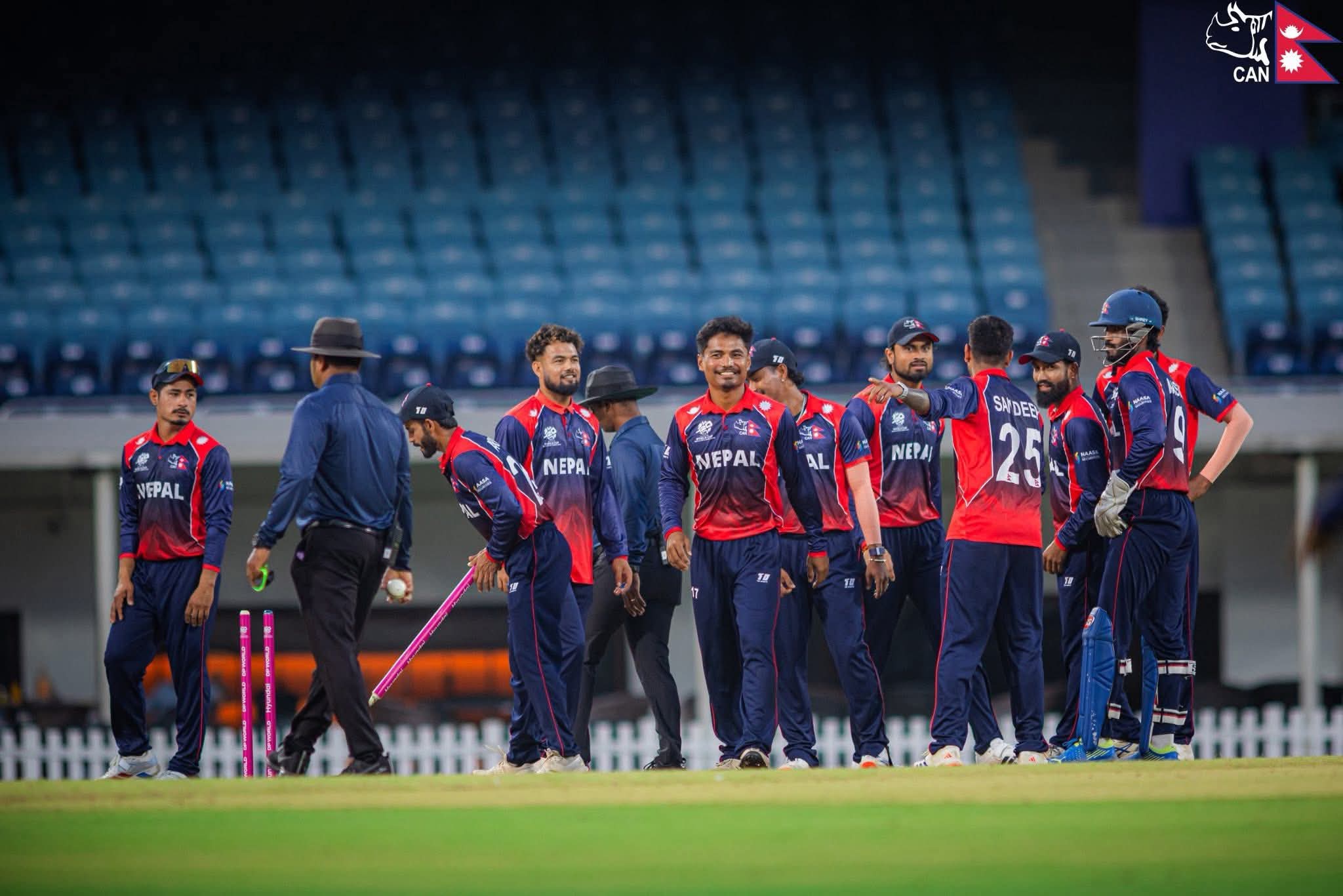 विश्वकपको वार्मअप खेलमा नेपालसँग यूएई पराजित