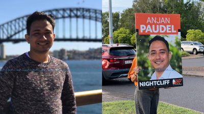 अष्ट्रेलियामा नेपाली मूलको पहिलो सांसद बन्ने दौडमा अञ्जन पौडेल