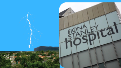 अष्ट्रेलियाको पर्थमा चट्याङबाट ३ जना घाइते