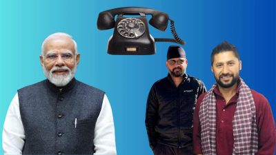 भारतीय प्रधानमन्त्री नरेन्द्र मोदीसँग बालेन र रवीको टेलिफोन वार्ता 