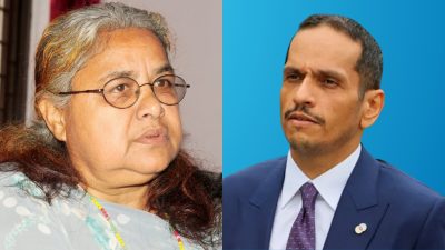 प्रधानमन्त्री कार्की र कतारी समकक्षी अल–थानी बीच वार्ता 