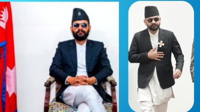 आजबाट बालेन सरकार, दिउँसो सपथ 