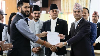 सभामुखमा रास्वपा उपसभापति डीपी अर्यालको उम्मेदवारी